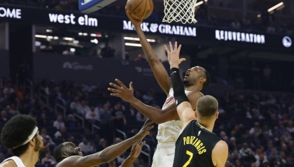 哈登19分米切尔25分 波杰25分骑士胜勇士