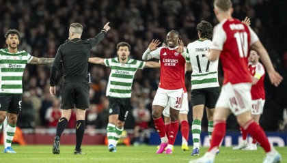 欧冠-连续2年进四强！阿森纳0-0葡体总分1-0晋级 将战马竞